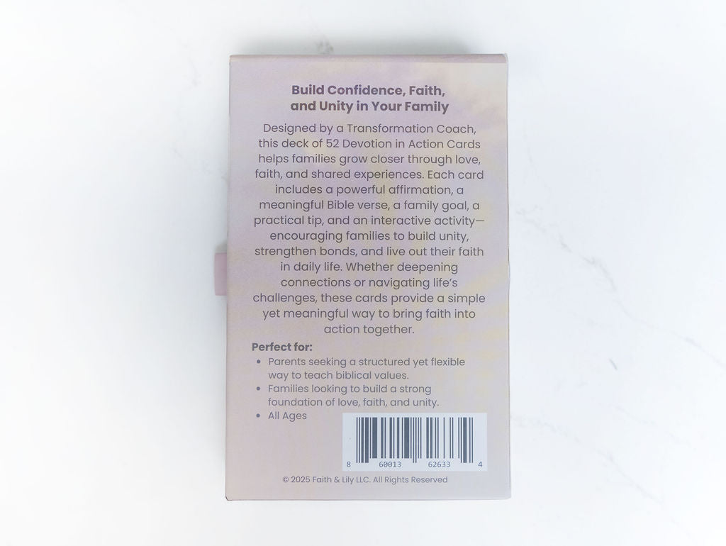 Devotion-in-Action Cards: Family Edition